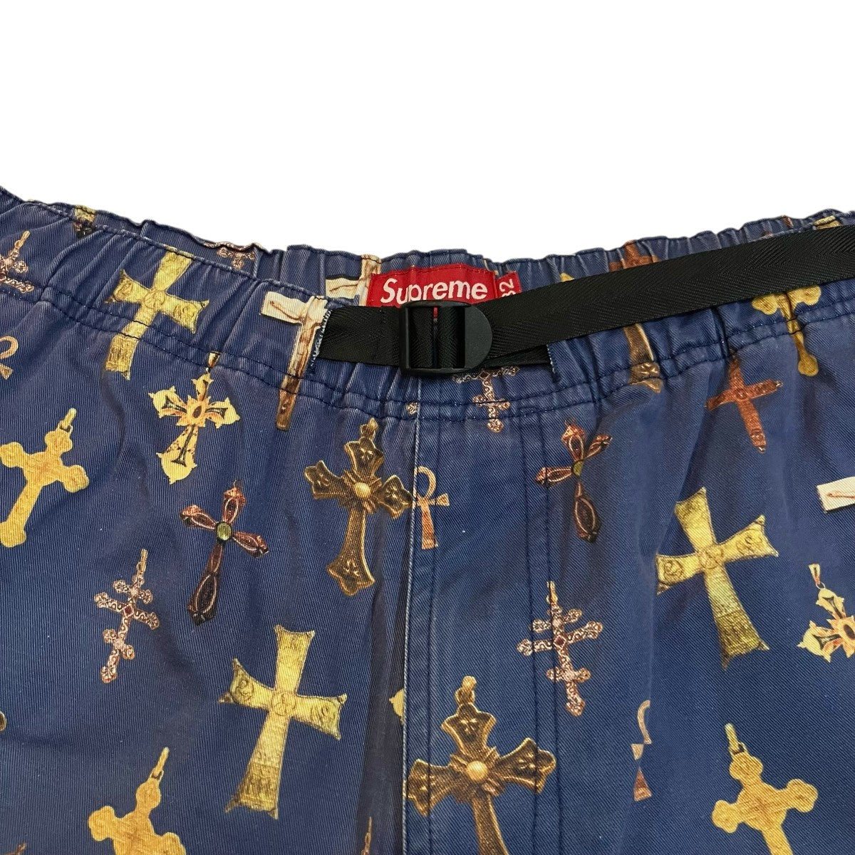 Supreme 23SS「Crosses Belted Short」クロスプリントベルテッドショーツ 古着・中古-3枚目のアイテム画像