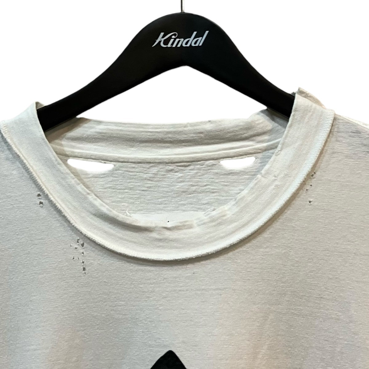 Maison Margiela10 ダメージ加工プリントTシャツ 古着・中古-3枚目のアイテム画像