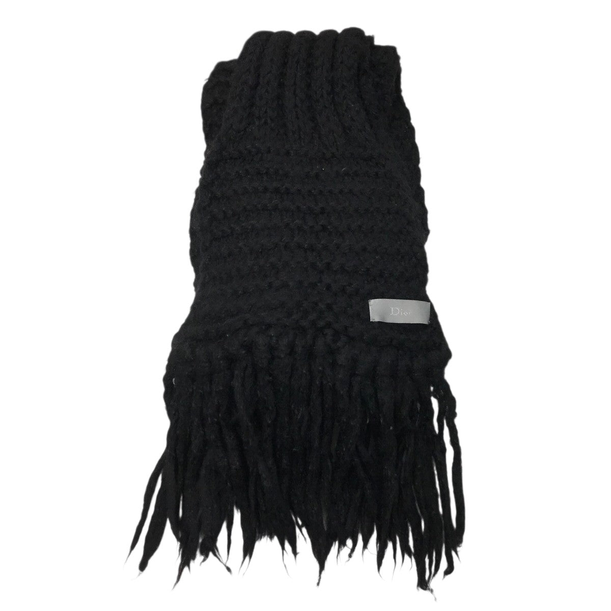 Dior Homme(ディオールオム) ロングマフラー ブラック｜【公式