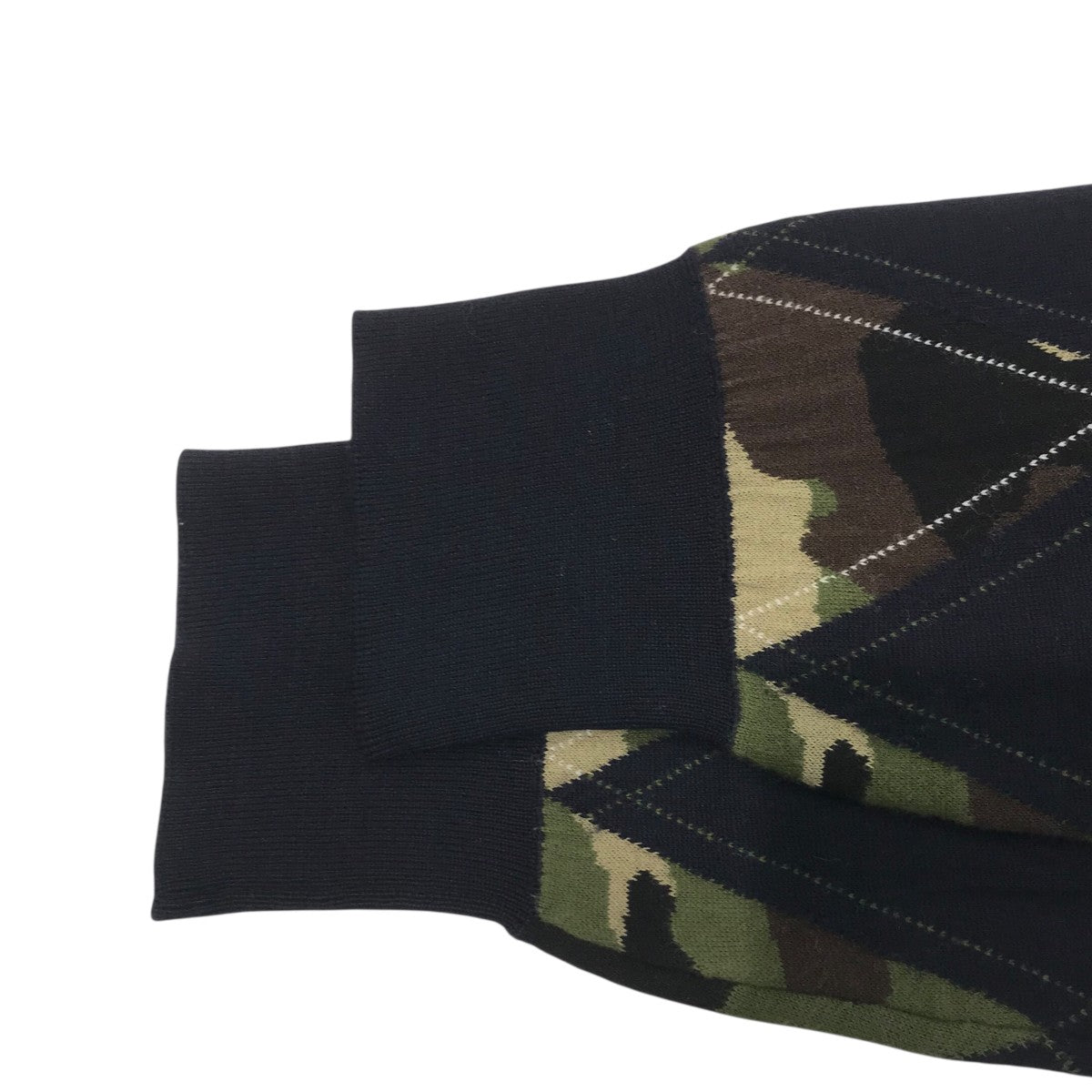 Dior Homme カモフラージュダイヤモンドニット663M656ZT726 古着・中古-4枚目のアイテム画像