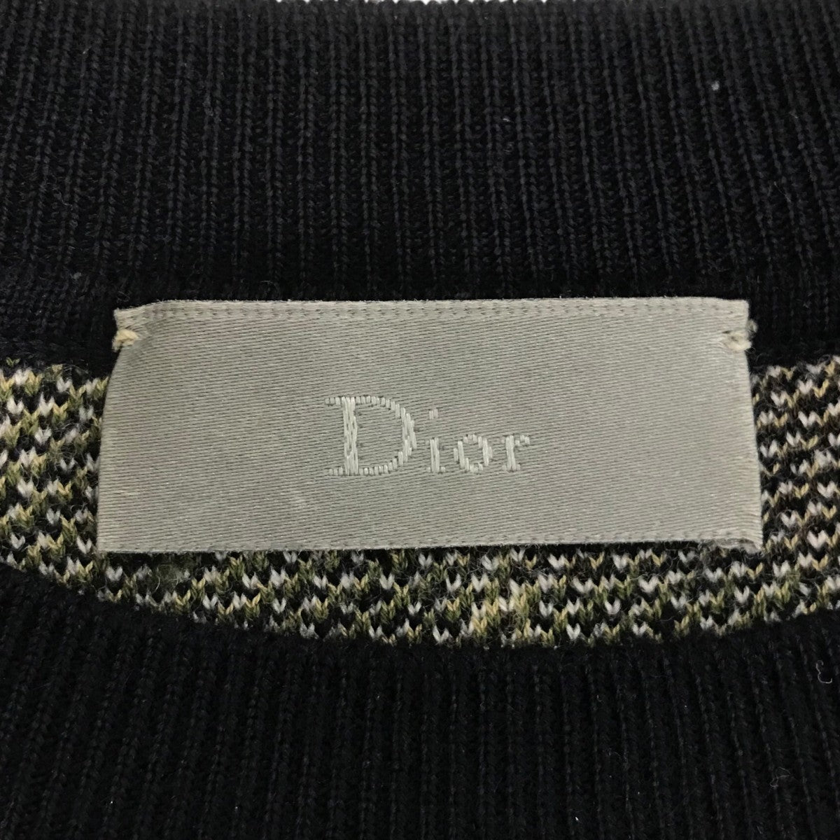 Dior Homme カモフラージュダイヤモンドニット663M656ZT726 古着・中古-5枚目のアイテム画像