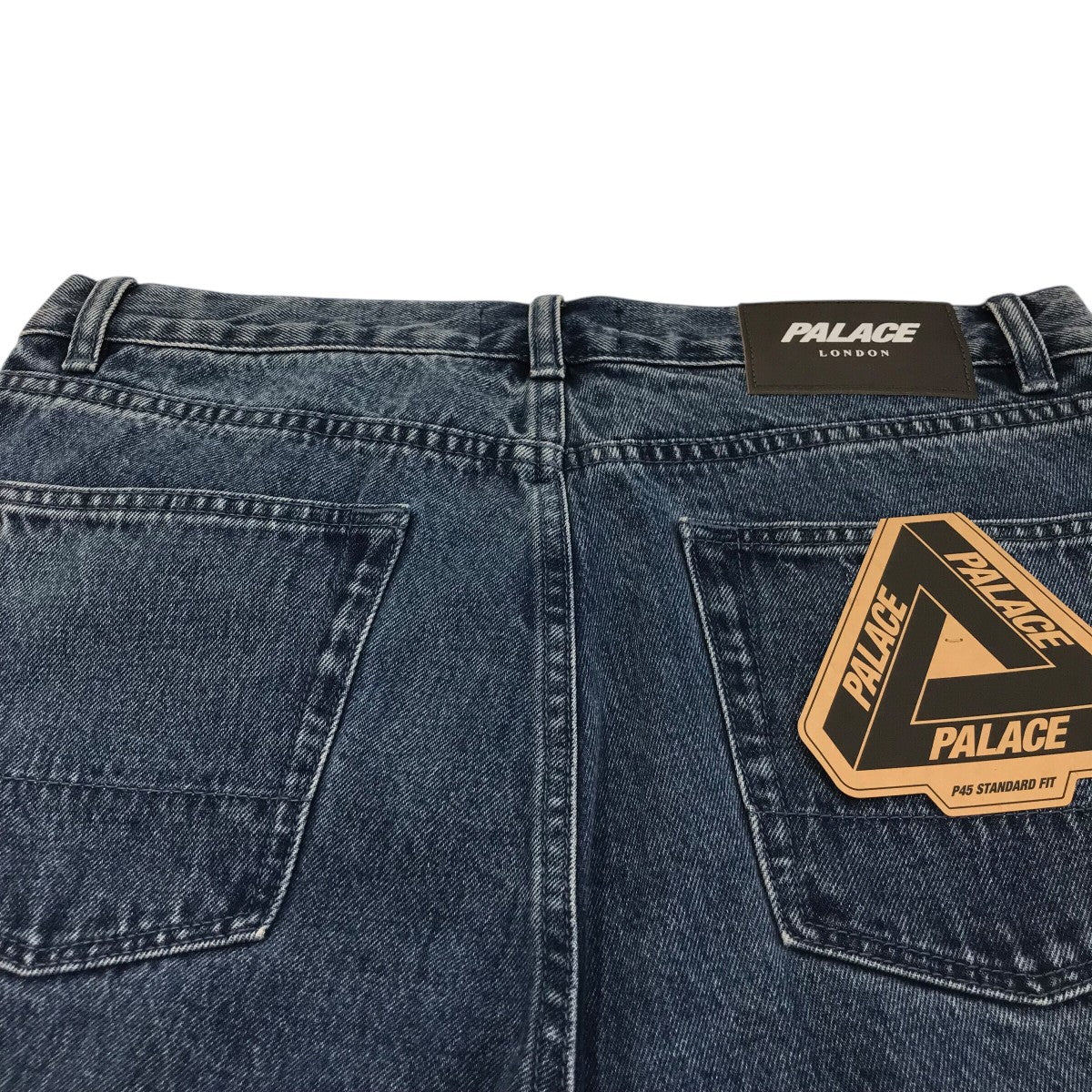 PALACE×DEATH NOTE リュークプリントデニムパンツ 古着・中古-4枚目のアイテム画像