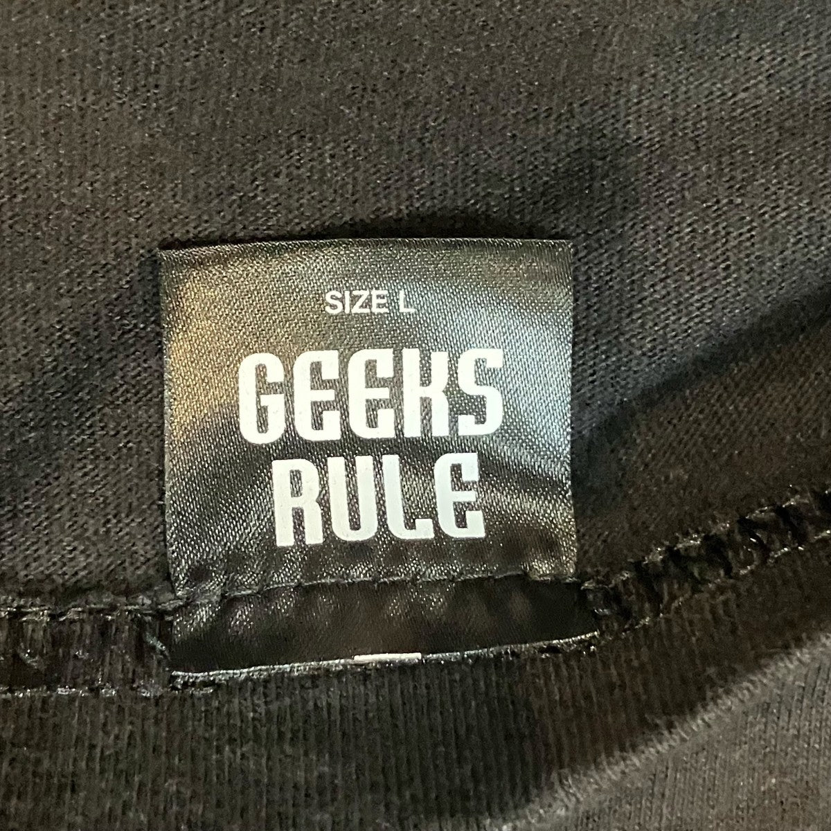GEEKS RULE 15 SILKSCREEN PRINTING T SHIRTプリントTシャツ 古着・中古-5枚目のアイテム画像