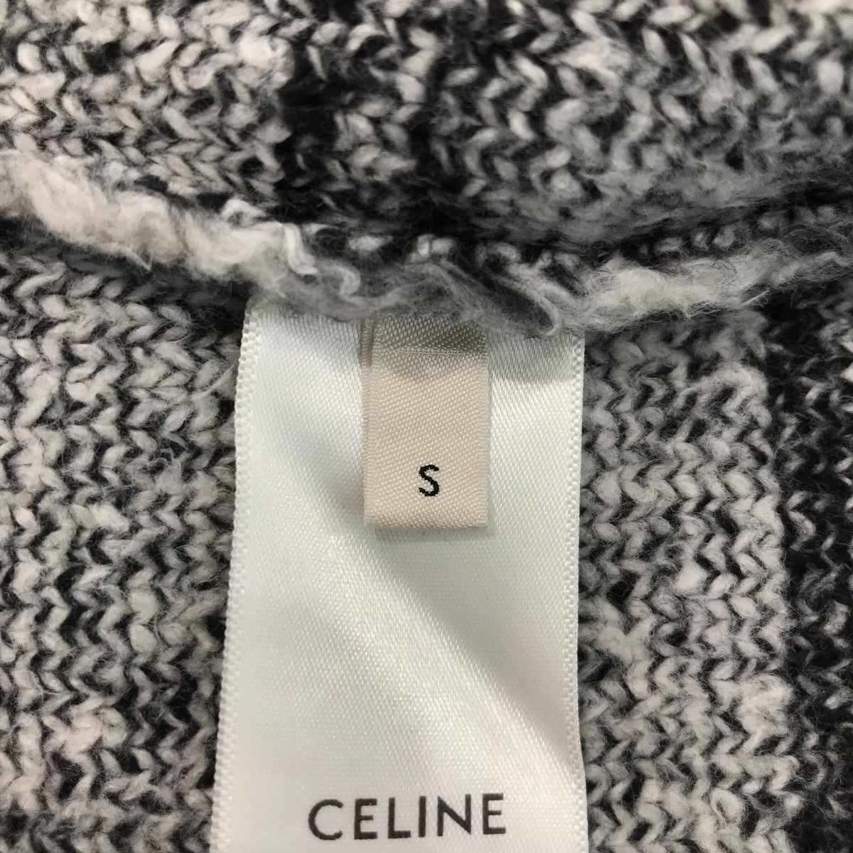 CELINE(セリーヌ) ボーダーブラッシュドニット2A22K724M 2A22K724M