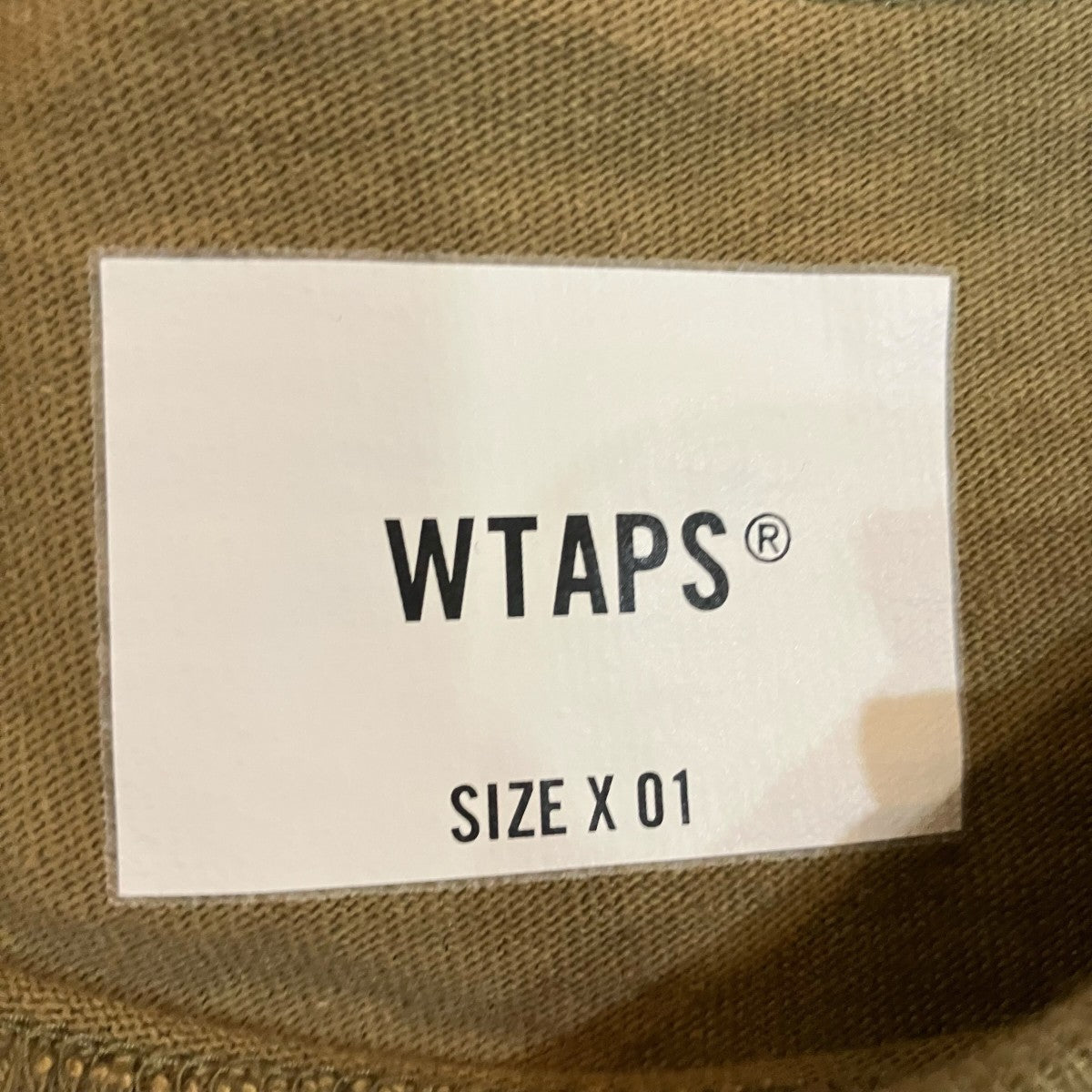 WTAPS BANNER SS TEE プリントTシャツ 古着・中古-5枚目のアイテム画像