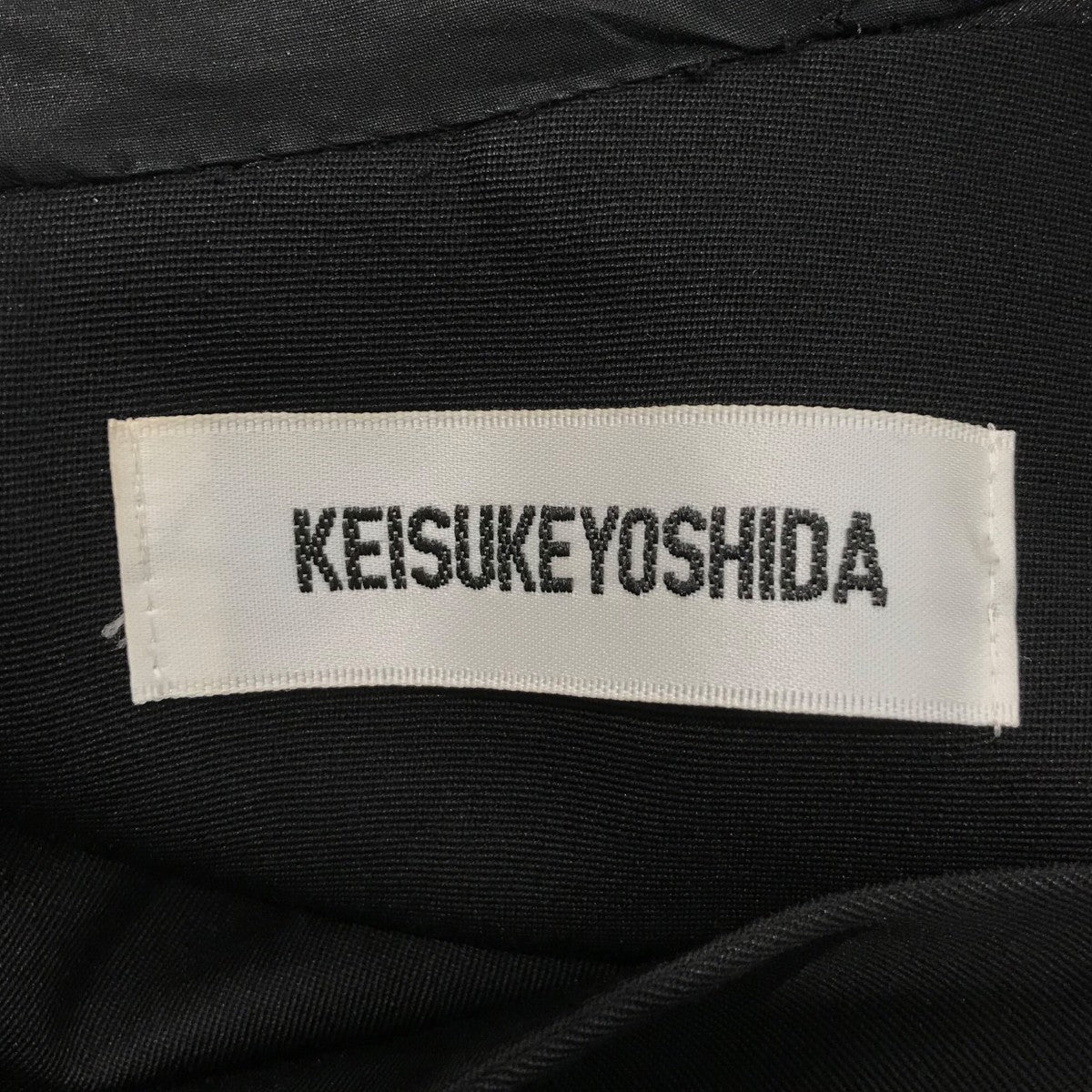 KEISUKE YOSHIDA(ケイスケヨシダ) ジップフーデッドコート ブラック