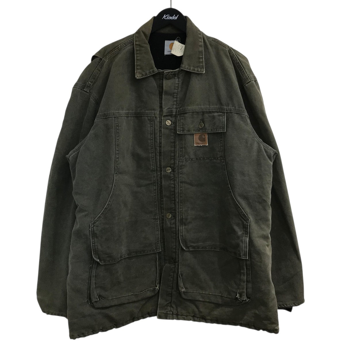 カーハート トラディショナルコート Lサイズ　オリーブ　メキシコ製　ジャケット USA製 Carhartt カーハート トラディショナルコート メンズL 古着