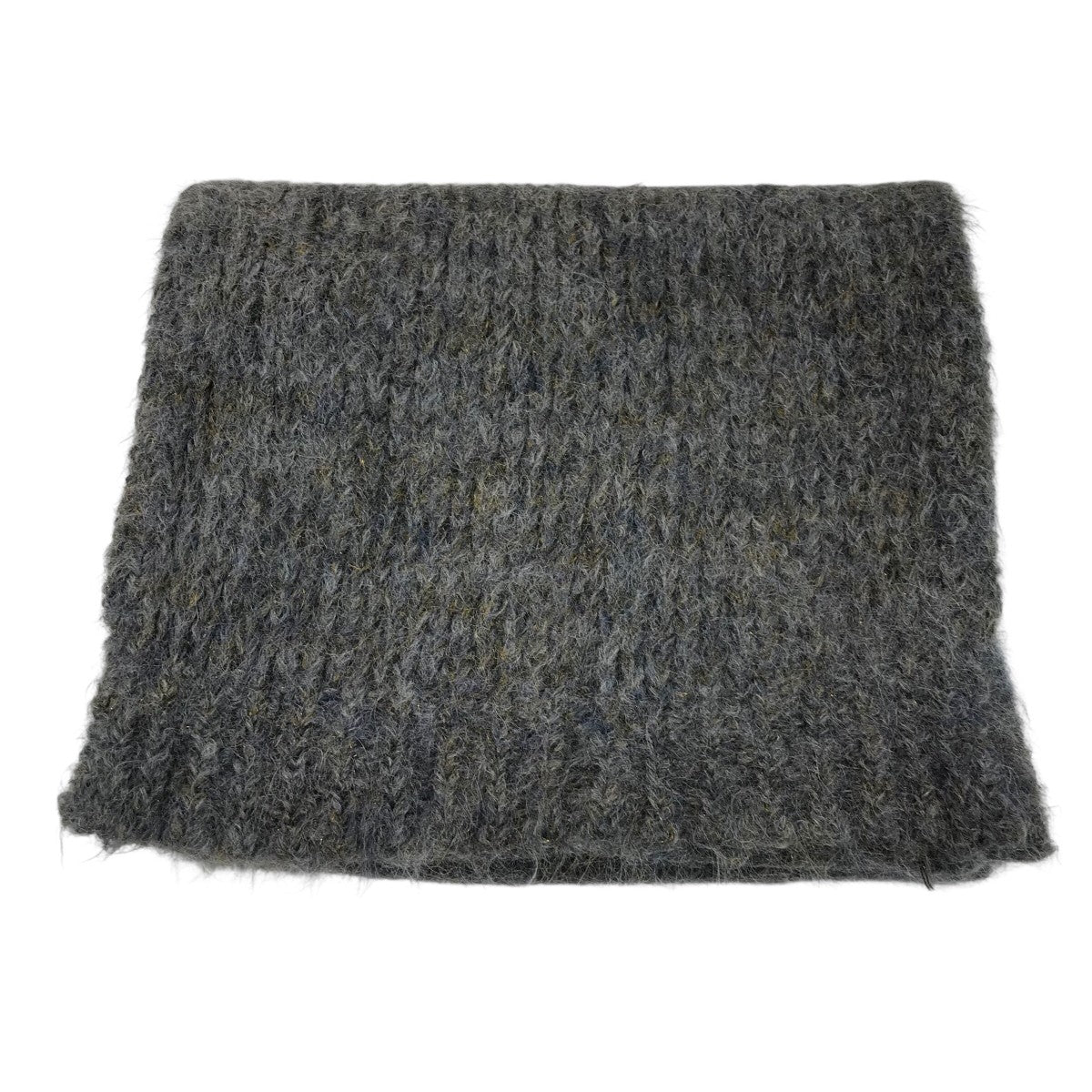 DRIES VAN NOTEN(ドリスヴァンノッテン) 13AWラメ入りマフラー グレー