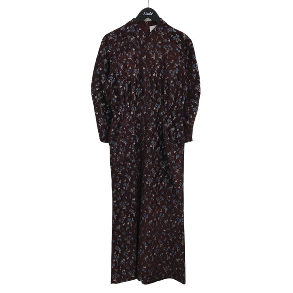 mame kurogouchi(マメクロゴウチ) 22AW「Floral Jacquard Flare Dress