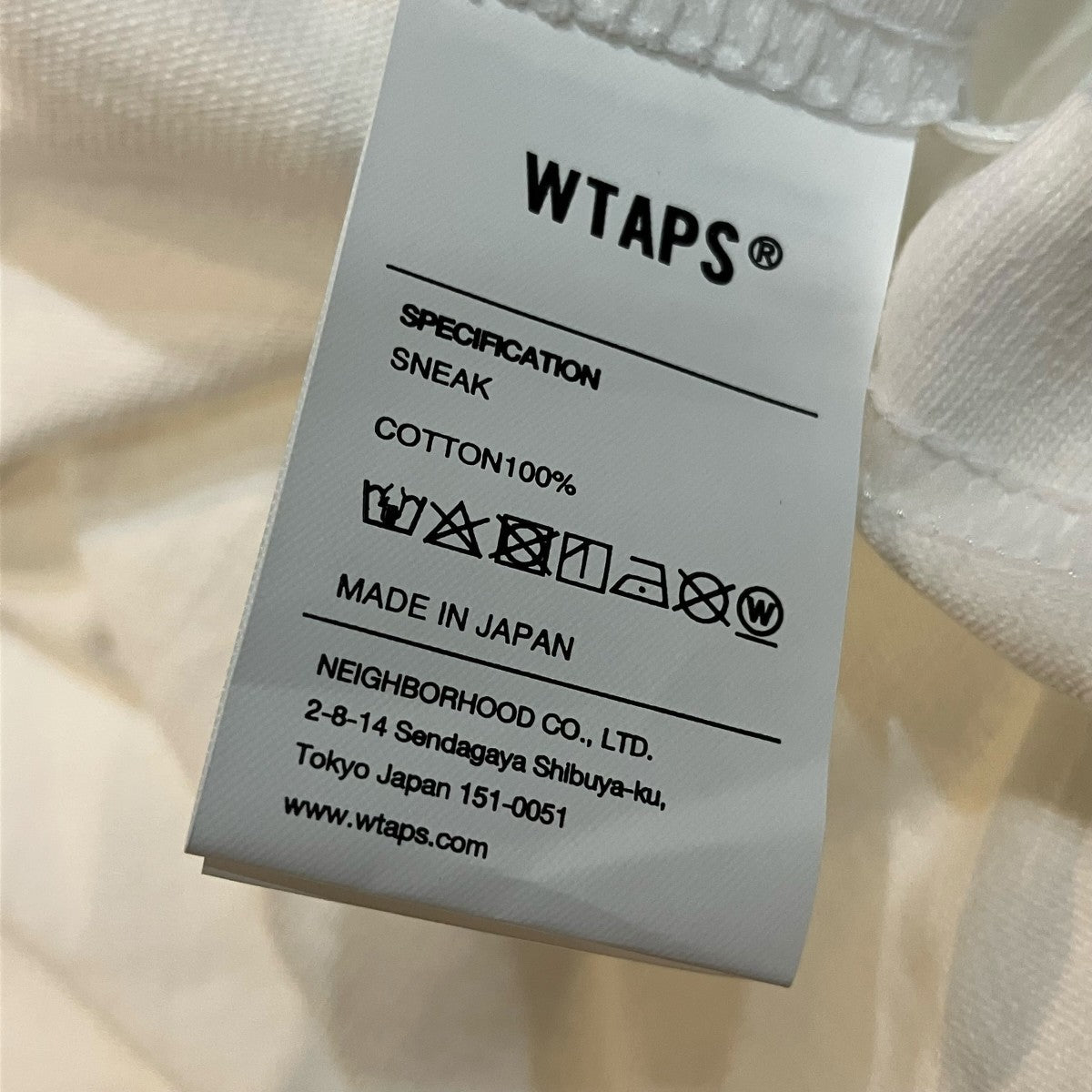WTAPS CONTAINING 01 SS COTTON プリントTシャツ 古着・中古-6枚目のアイテム画像