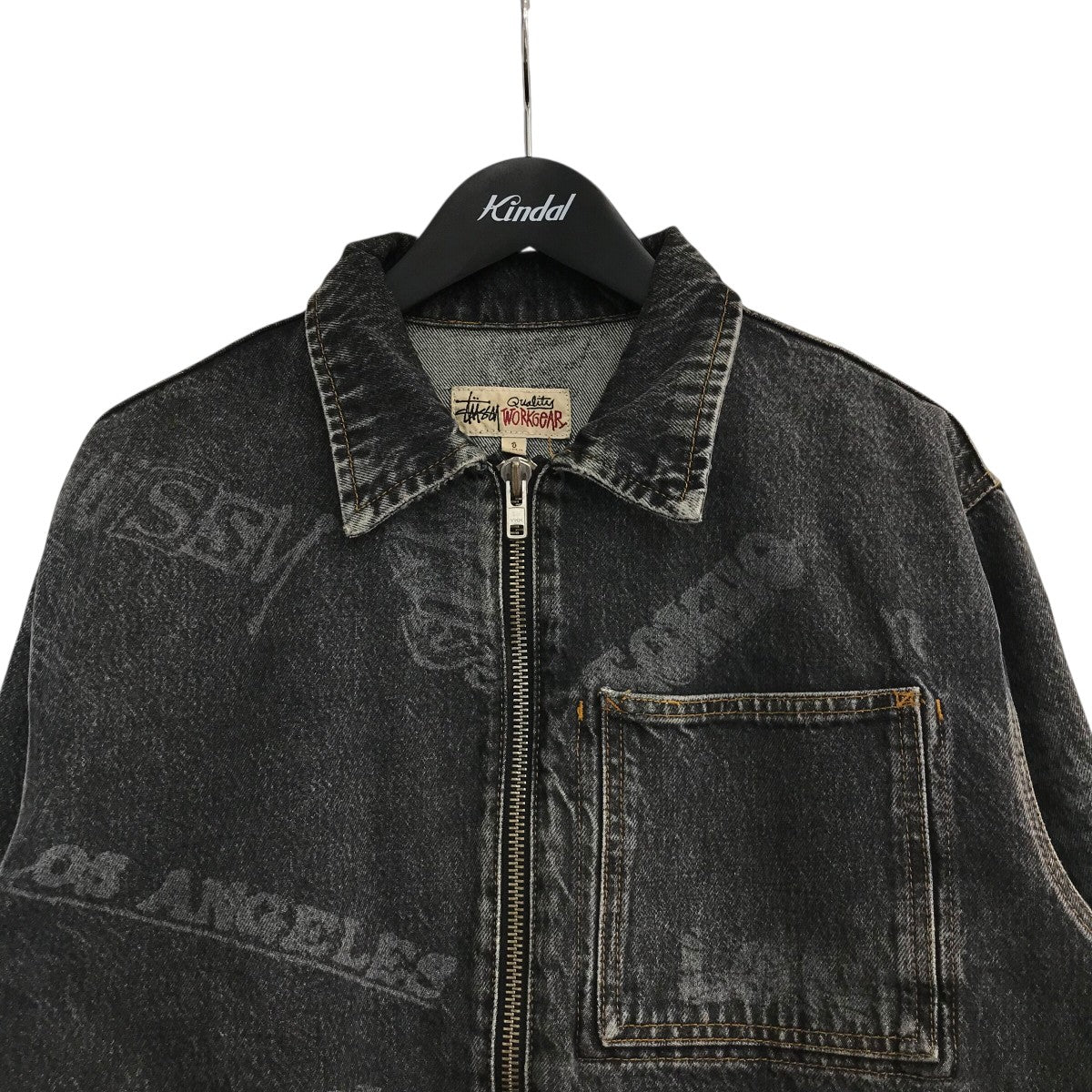 「worldwide zip work jacket」ジップアップデニムジャケット115700