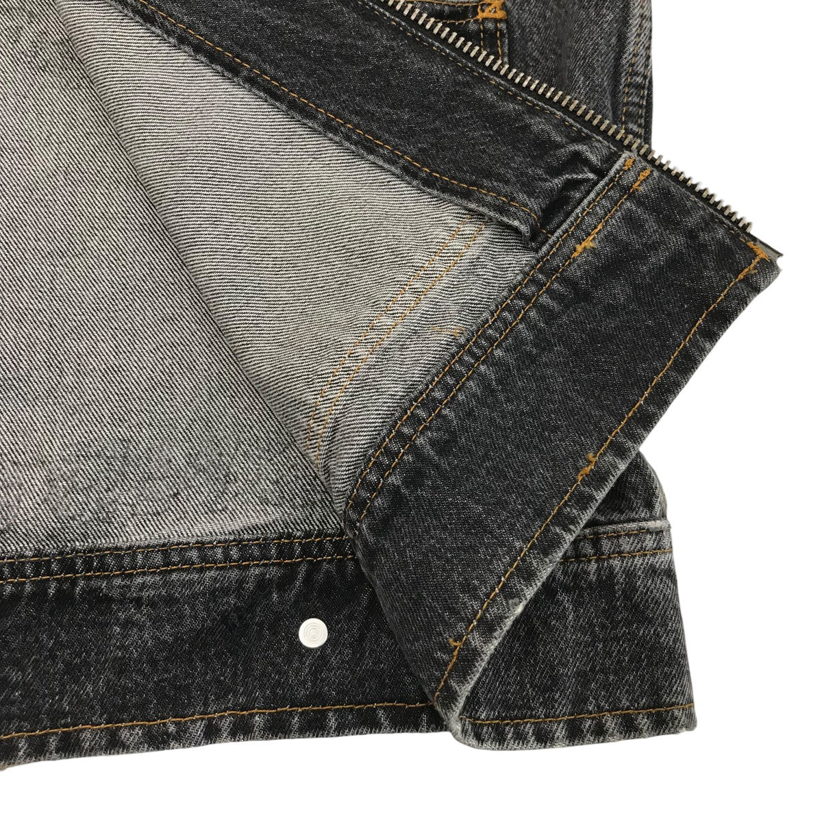 「worldwide zip work jacket」ジップアップデニムジャケット115700