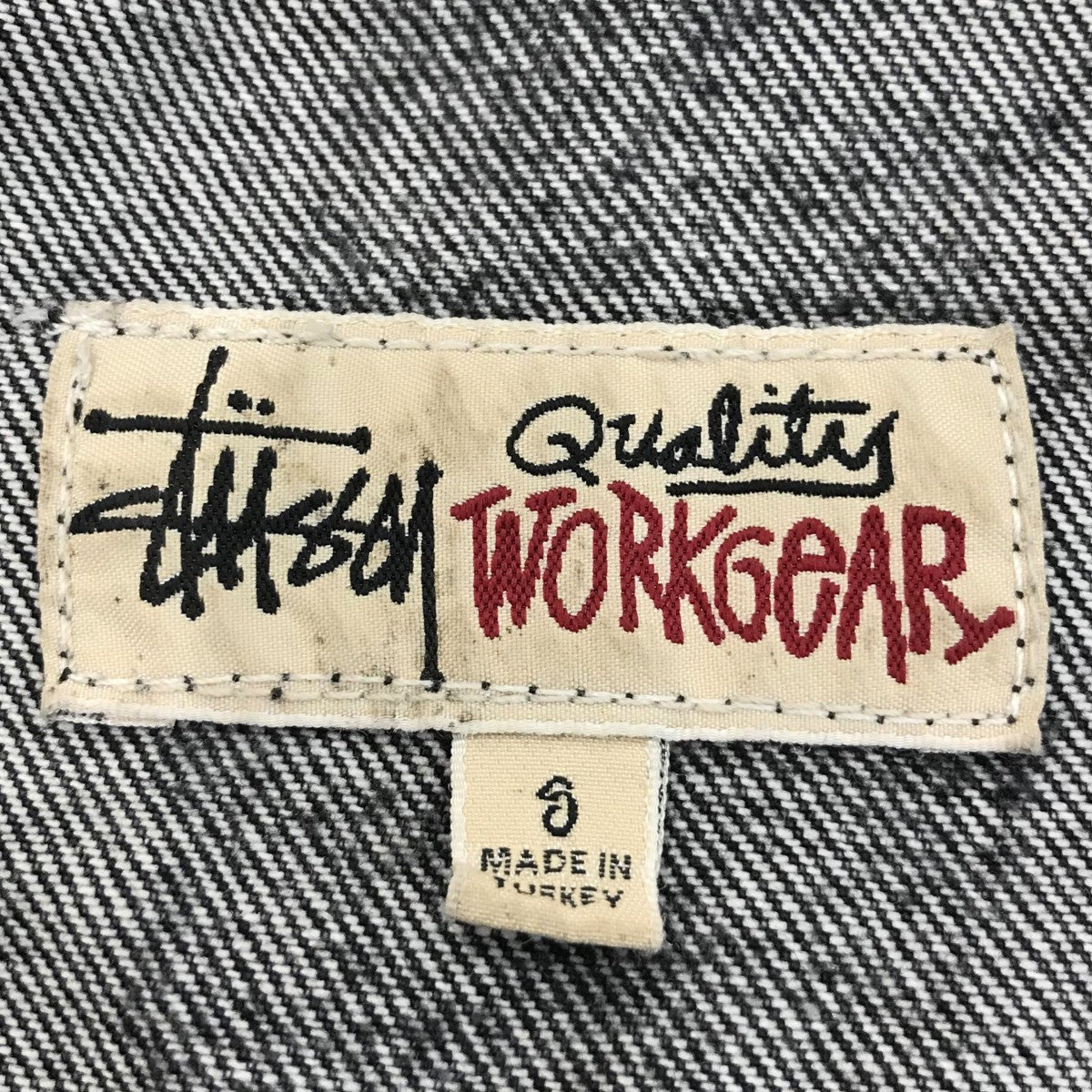 「worldwide zip work jacket」ジップアップデニムジャケット115700