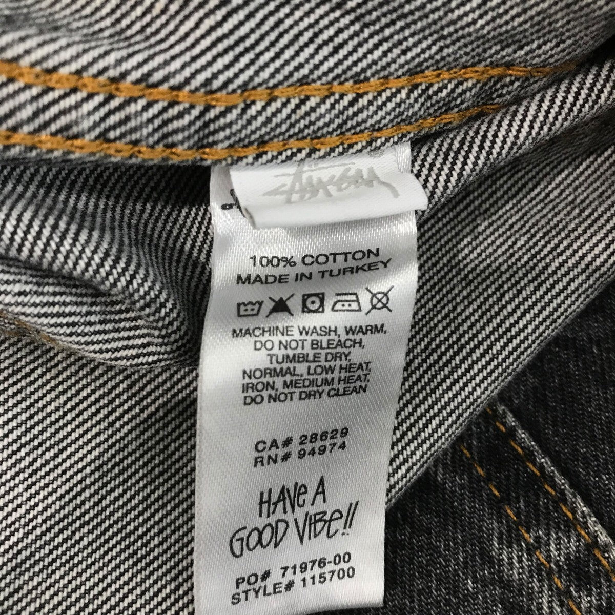 「worldwide zip work jacket」ジップアップデニムジャケット115700