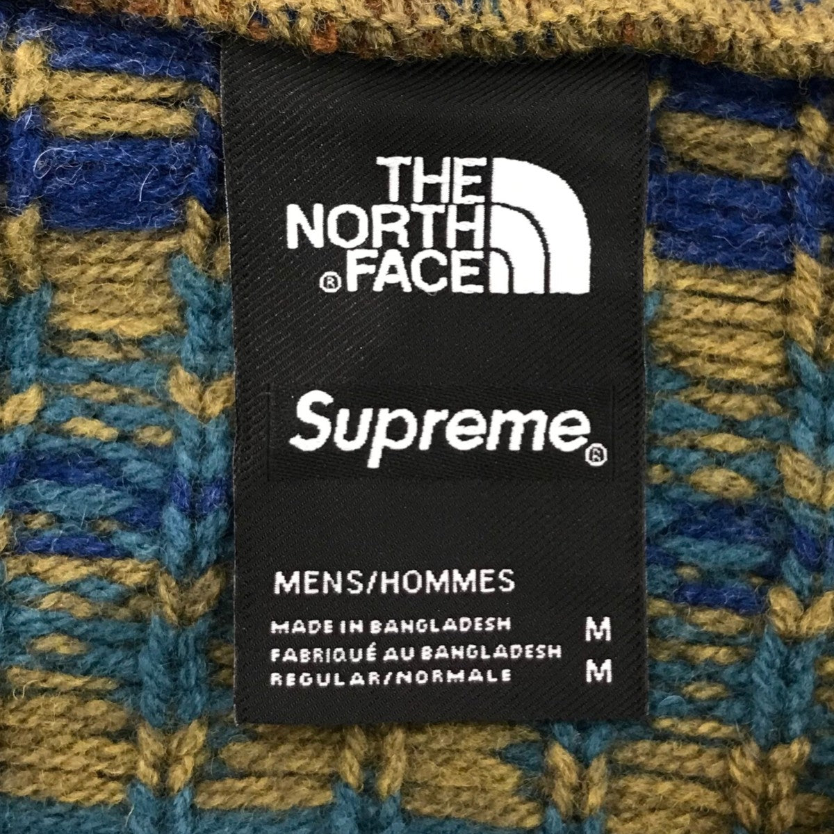 22AW「TS FAIRE ISLE F Z HOODED SWEATER」ニットジップパーカーNT52212I