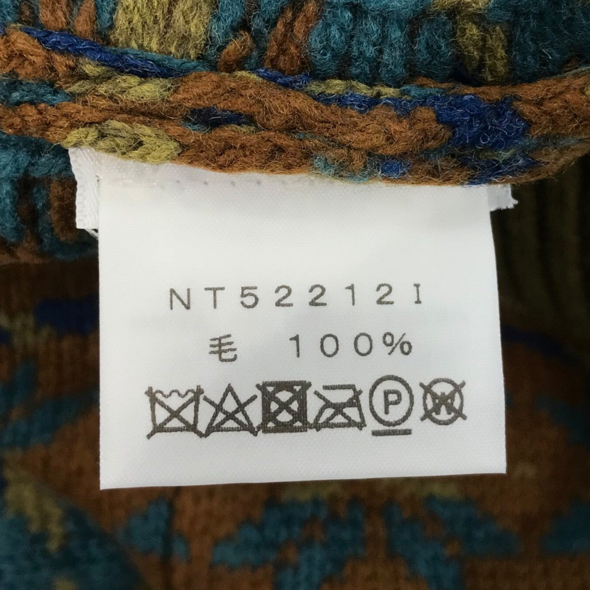 22AW「TS FAIRE ISLE F Z HOODED SWEATER」ニットジップパーカーNT52212I