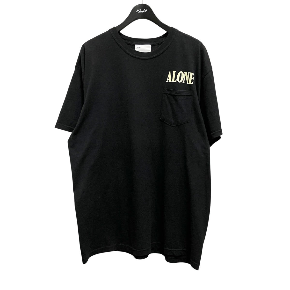 ALONE プリントTシャツ 古着・中古-1枚目のアイテム画像