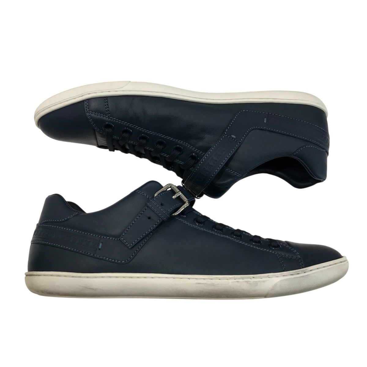 ■LOUIS VUITTON■ベルクロススニーカー36 1/2 LOUIS VUITTON(ルイヴィトン) ベルクロスニーカー ネイビー サイズ 10
