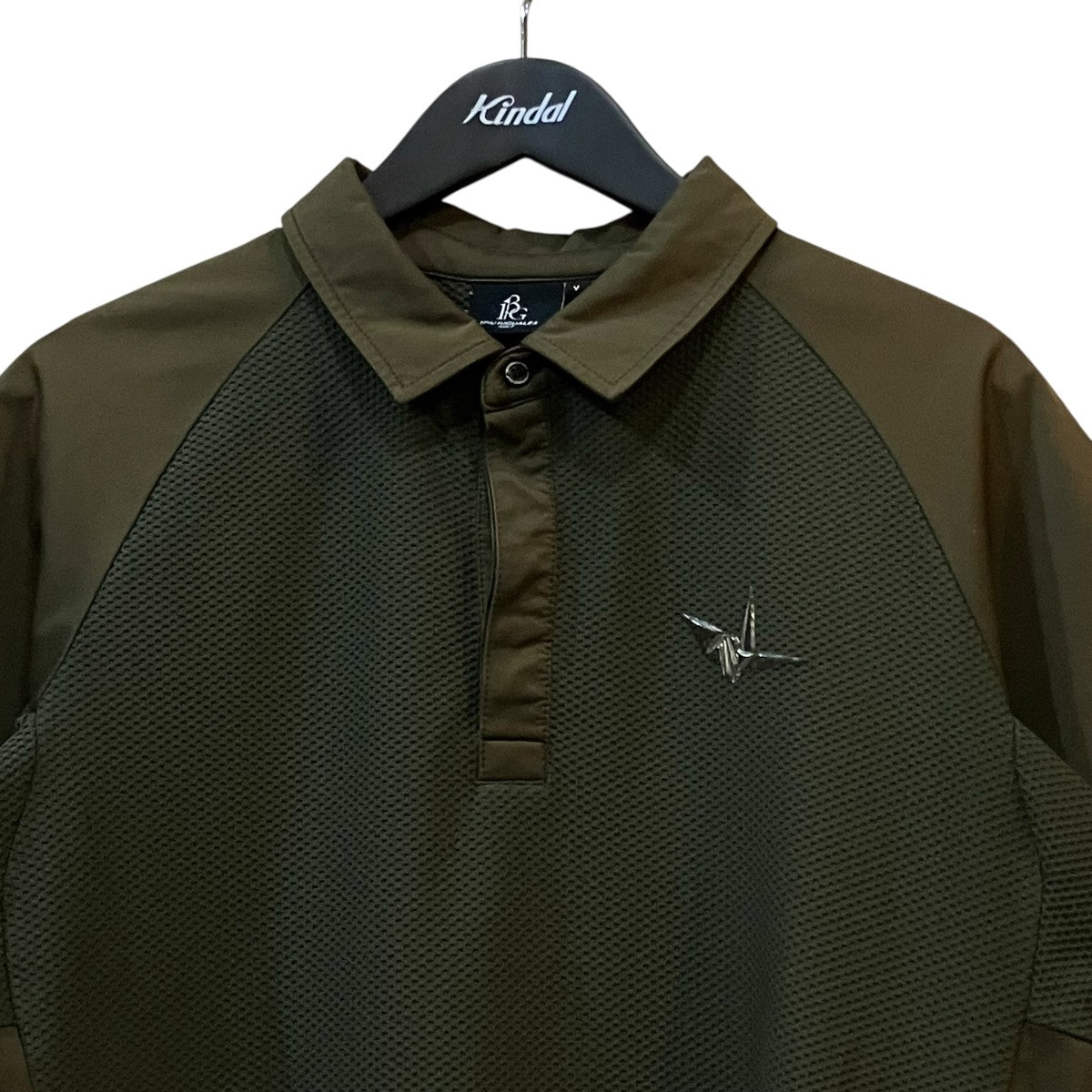 24AW 新品5.5万 1piu1uguale3　メッシュ ポロ シャツ ゴルフ 1piu1uguale3 GOLF(ウノピゥウノウグァーレトゴルフ) 「S S POLO MESH