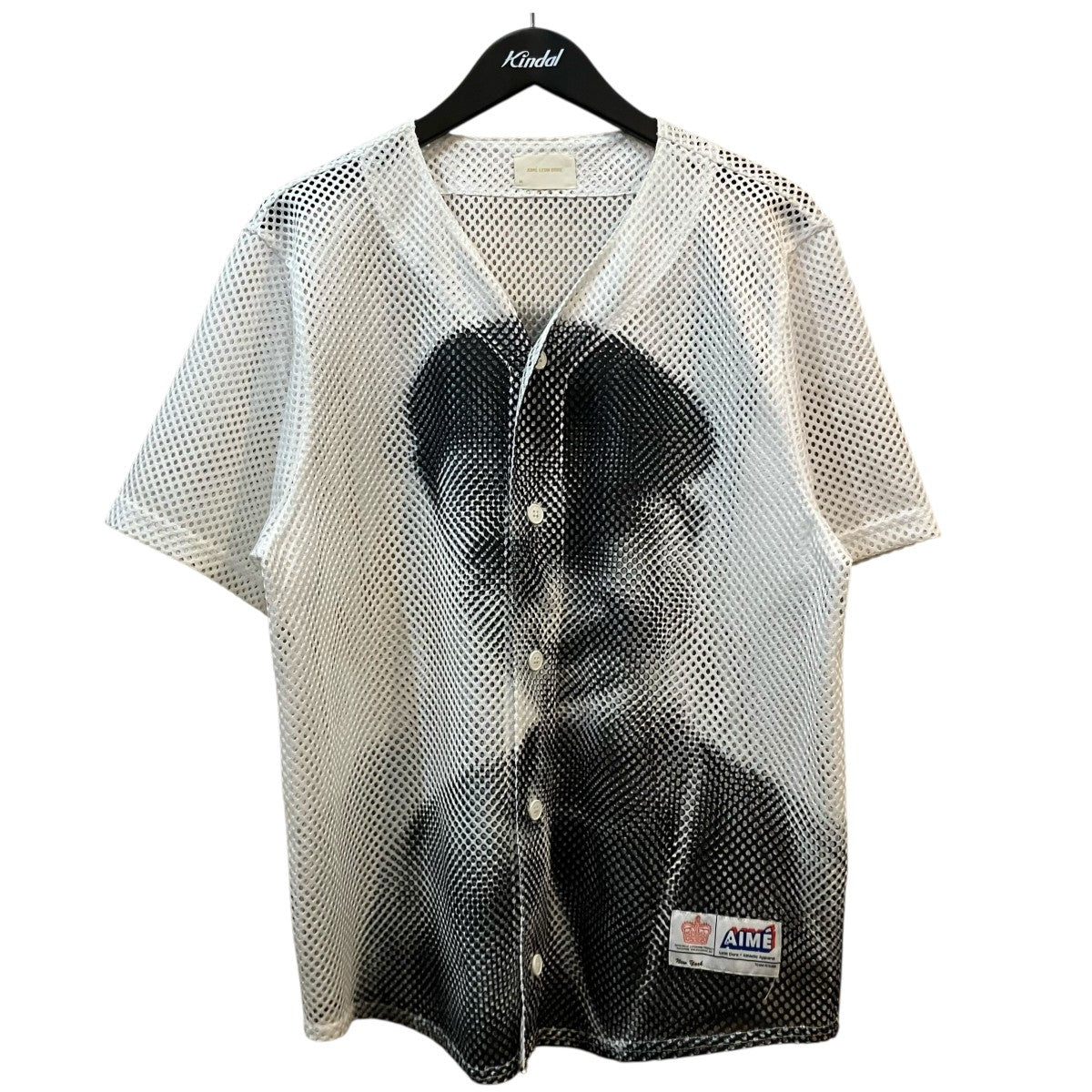 Aime Leon Dore 24SS「The Genesis Mesh Baseball Jersey」メッシュベースボールシャツ 古着・中古-1枚目のアイテム画像