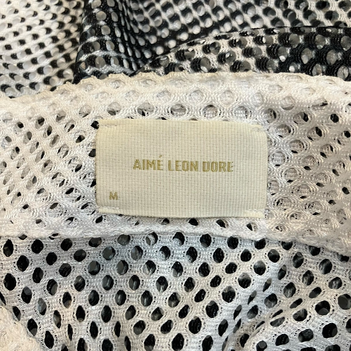 Aime Leon Dore 24SS「The Genesis Mesh Baseball Jersey」メッシュベースボールシャツ 古着・中古-5枚目のアイテム画像