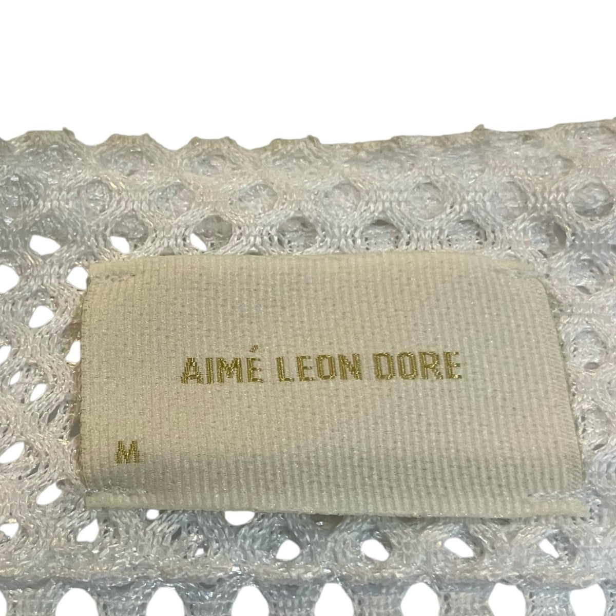 Aime Leon Dore 24SS「The Genesis Mesh Baseball Jersey」メッシュベースボールシャツ 古着・中古-7枚目のアイテム画像