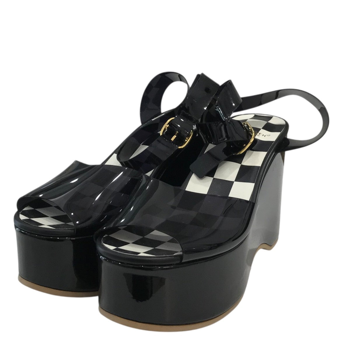 ウェッジソールサンダル