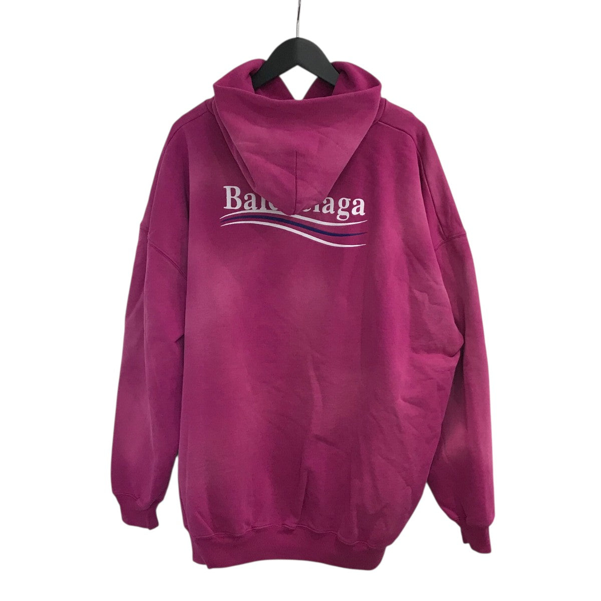 BALENCIAGA(バレンシアガ) エイジング加工キャンペーンロゴパーカー