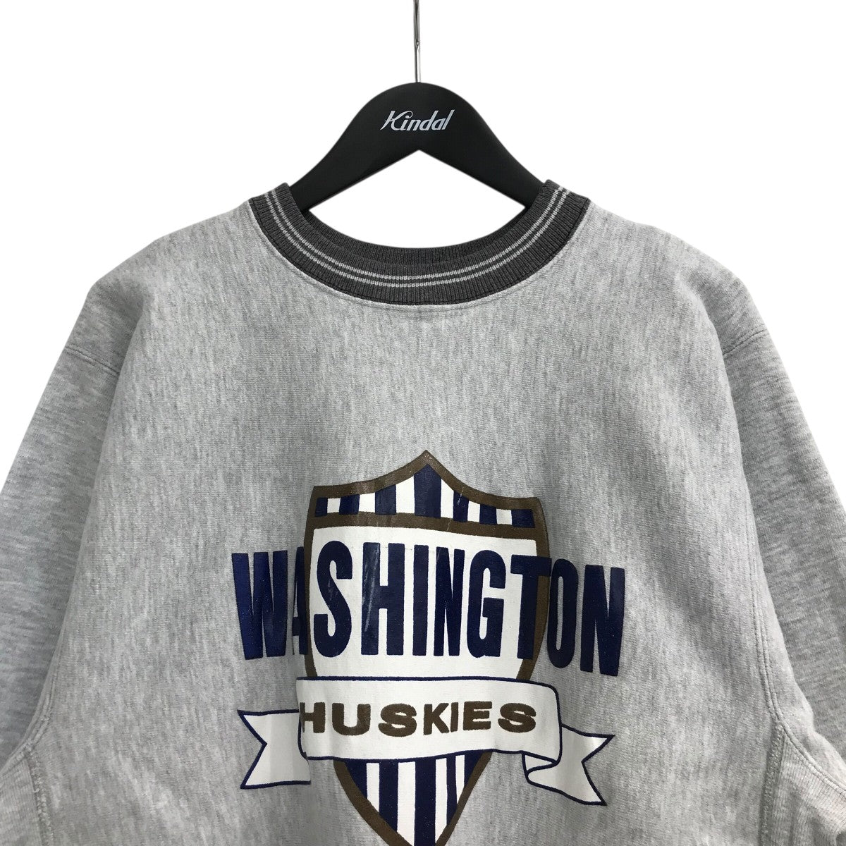 Champion 90s「刺繍タグ」エンブレムプリントリバースウィーブスウェット 古着・中古-3枚目のアイテム画像