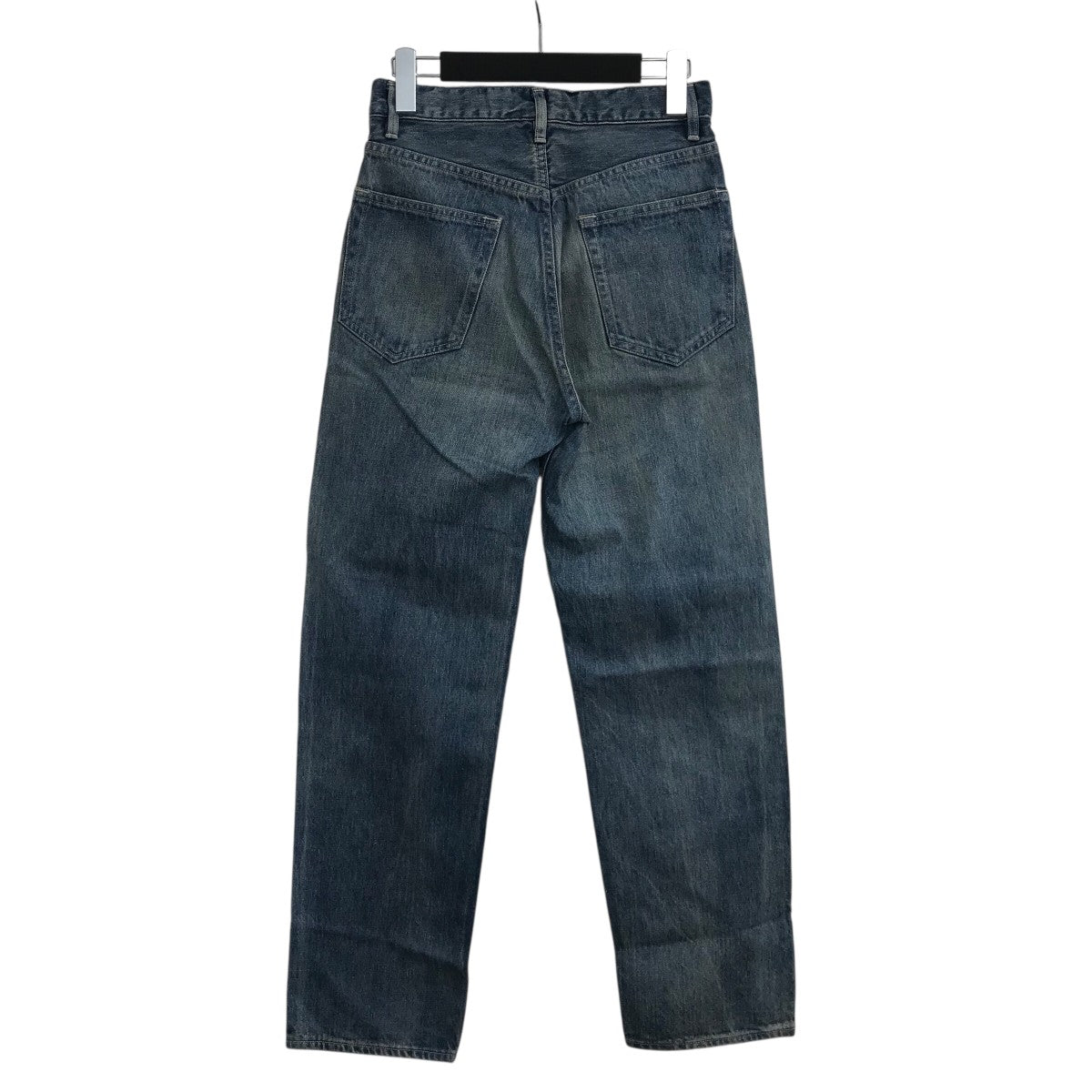 AURALEE(オーラリー) 23AW「SELVEDGE FADED LIGHT DENIM PANTS」デニム