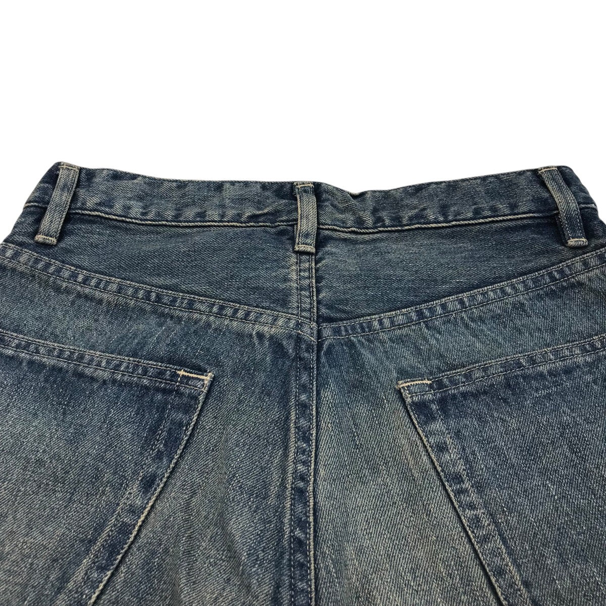 AURALEE(オーラリー) 23AW「SELVEDGE FADED LIGHT DENIM PANTS」デニム