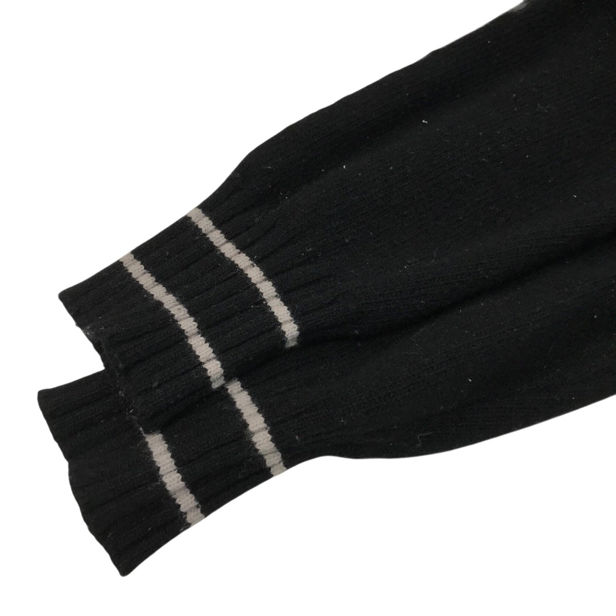 Matin Kim(マーティンキム) 「COLOR LINE POINT LOGO KNIT PULLOVER