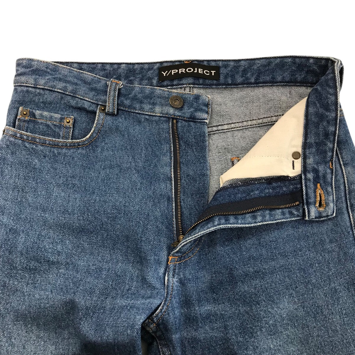 Y． PROJECT(ワイプロジェクト) 「MULTI CUFF JEANS」レイヤードデニム