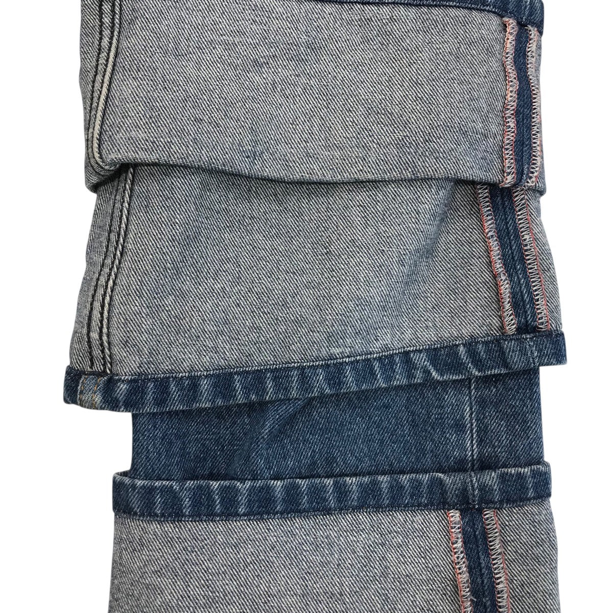 Y． PROJECT(ワイプロジェクト) 「MULTI CUFF JEANS」レイヤードデニム