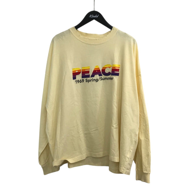DAIRIKU(ダイリク) 「PEACE Vintage Long Sleeve Tee」長袖Tシャツ21SS