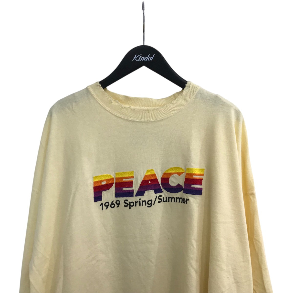 DAIRIKU(ダイリク) 「PEACE Vintage Long Sleeve Tee」長袖Tシャツ21SS