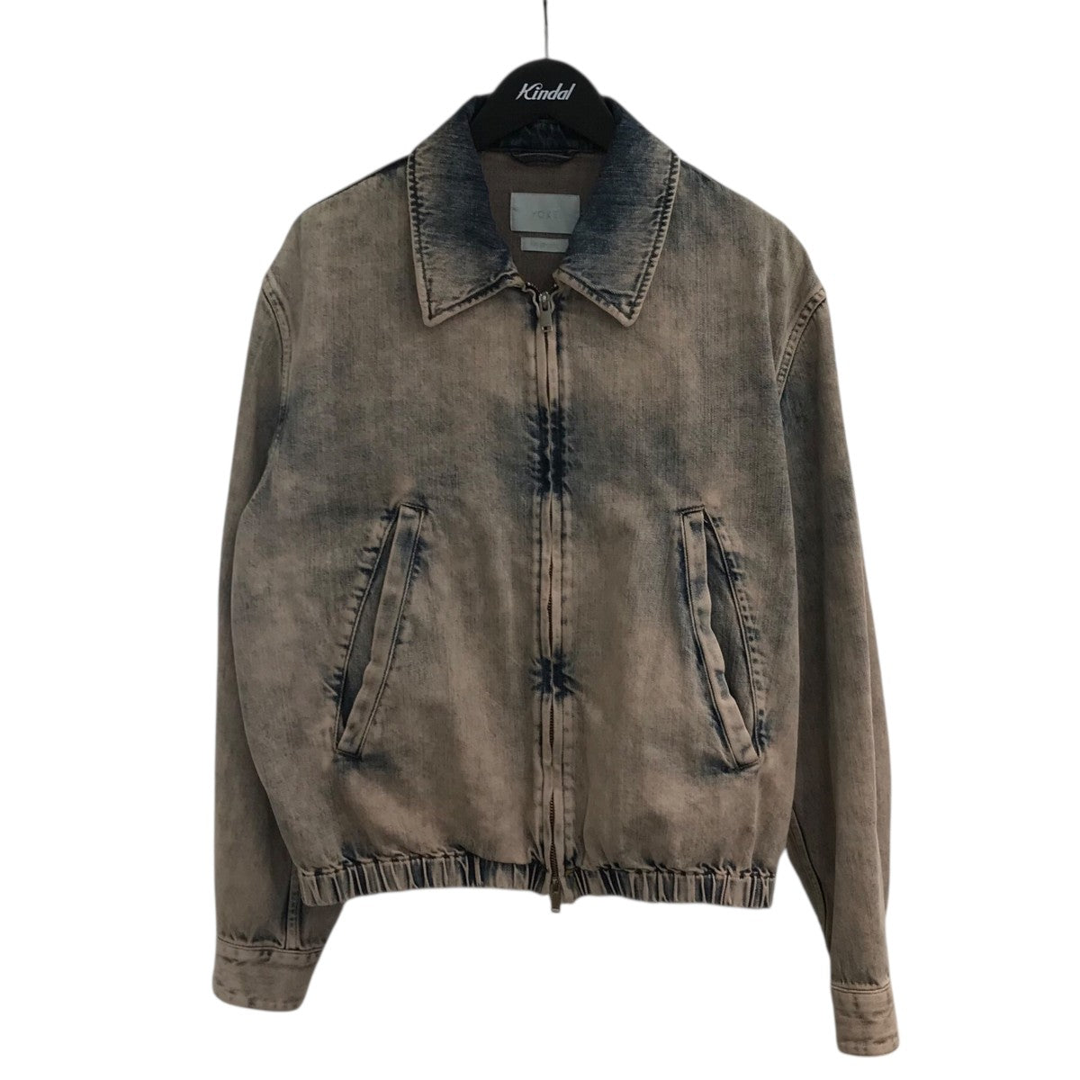 YOKE(ヨーク) 25SS「BLEACHE＆OVER DYE DENIM FRONT ZIP BLOUSON