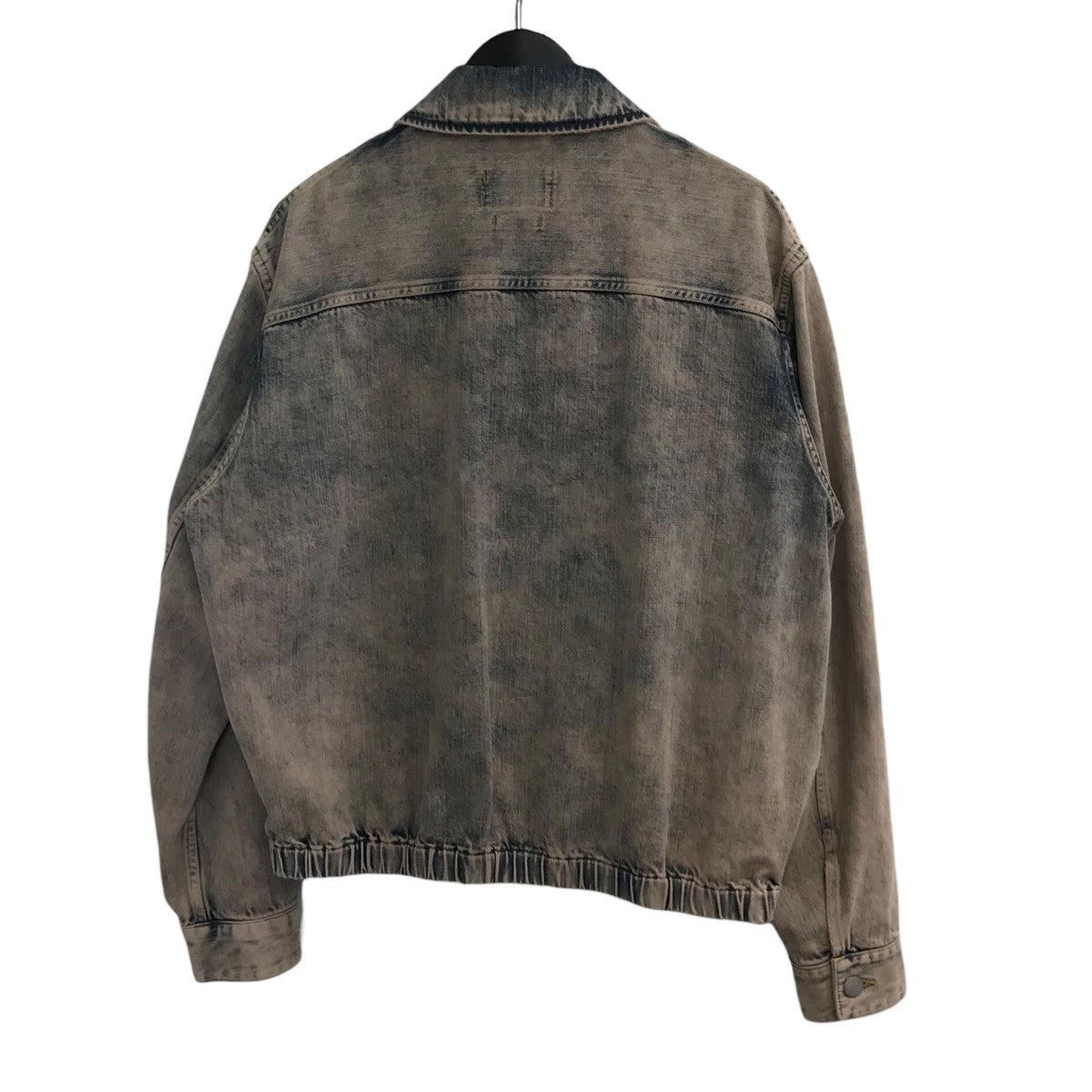 YOKE(ヨーク) 25SS「BLEACHE＆OVER DYE DENIM FRONT ZIP BLOUSON