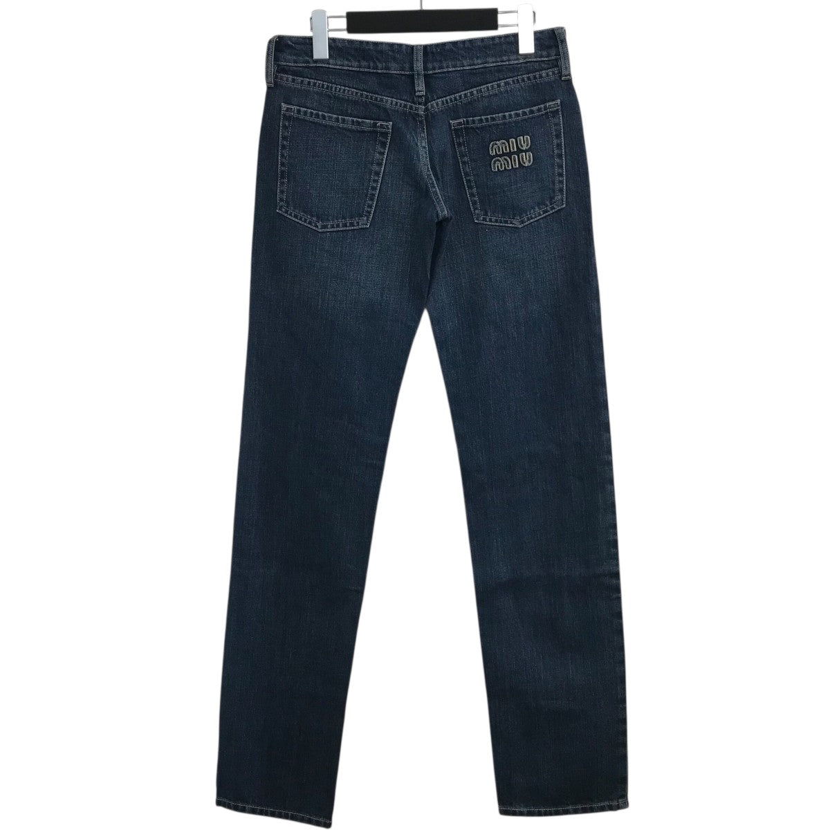 MIU MIU(ミュウミュウ) バックロゴデニムパンツGWP516 GWP516