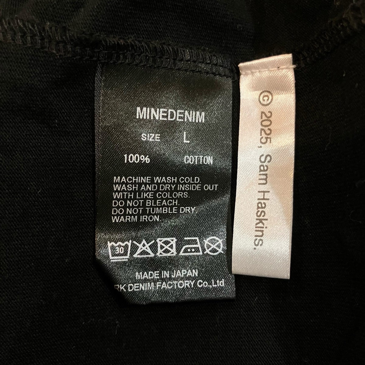 MINEDENIM×Sam Haskins プリントTシャツ25MNDSTL005 古着・中古-6枚目のアイテム画像