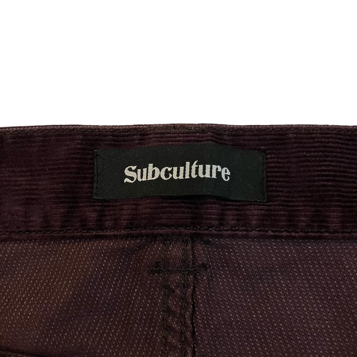 Subculture コーデュロイショートパンツSCPT S2406 古着・中古-5枚目のアイテム画像