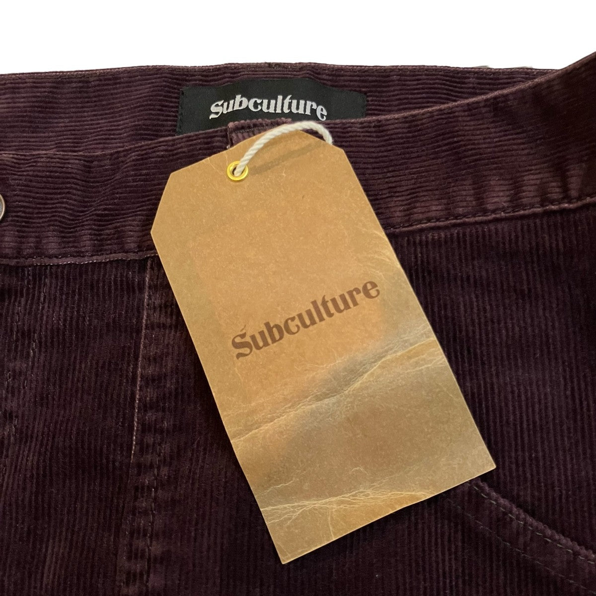 Subculture コーデュロイショートパンツSCPT S2406 古着・中古-7枚目のアイテム画像