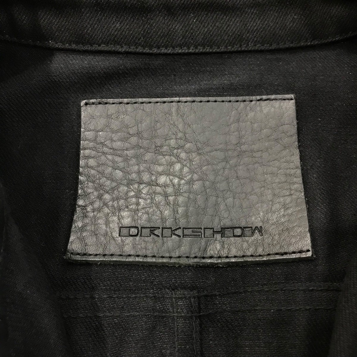 DRKSHDW 「OUTER SHIRT」アウターシャツDL02A3795 HBLKJP 古着・中古-6枚目のアイテム画像