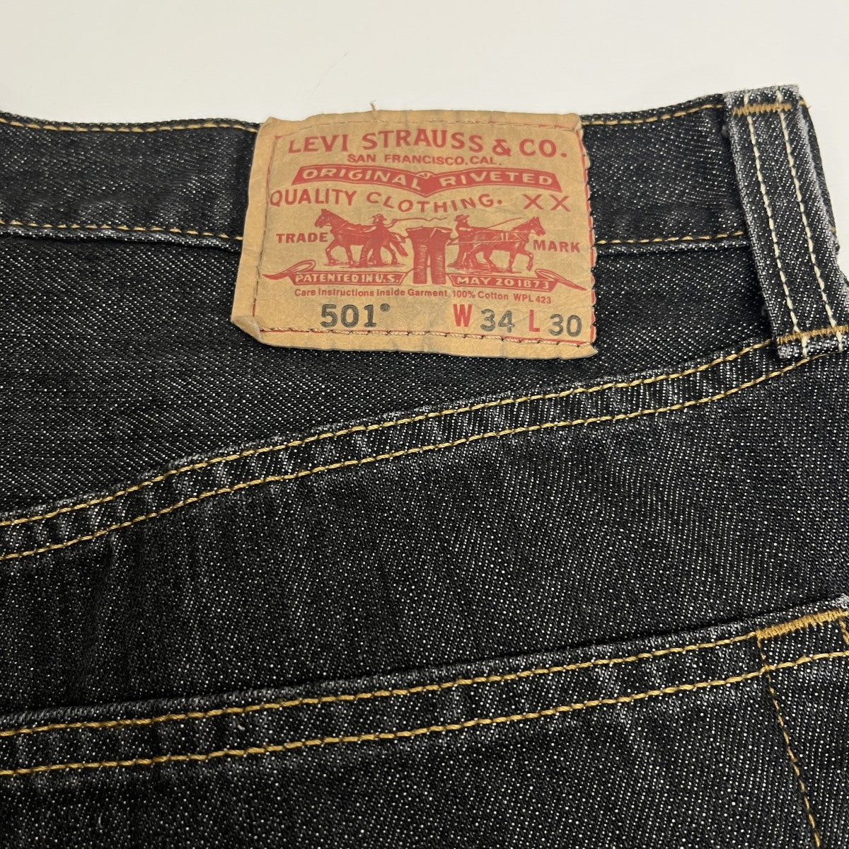 LEVI’S 501デニムパンツ 古着・中古-5枚目のアイテム画像