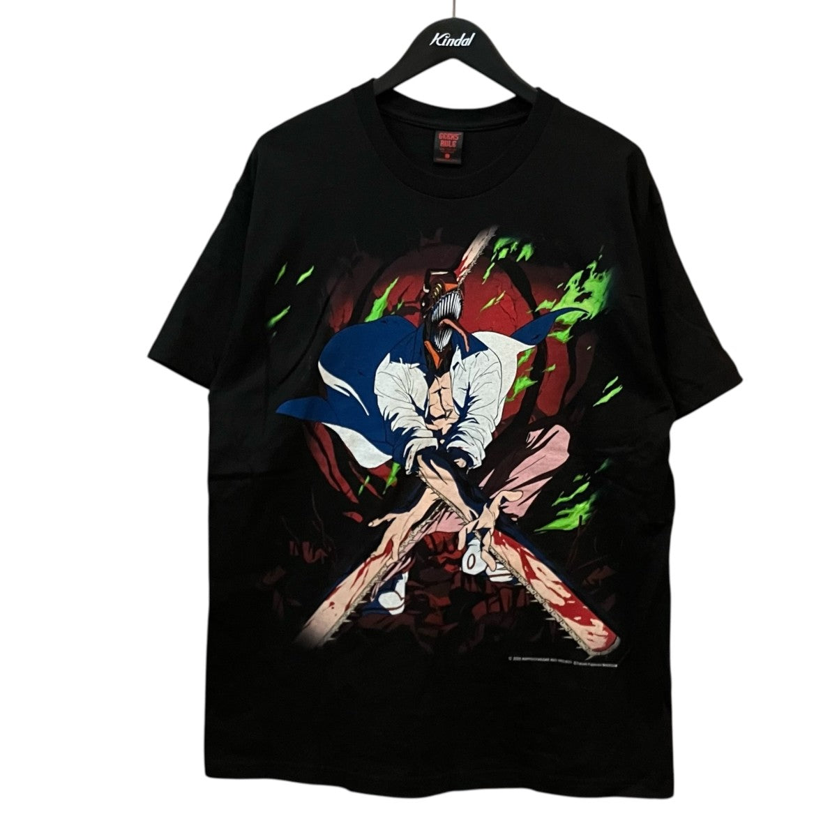 GEEKS RULE×チェンソーマン レゼ篇 CHAINSAW MAN The Movie Reze Arc 15 Silkscreen Printing LS T Shirt vol．02 プリントTシャツ 古着・中古-1枚目のアイテム画像