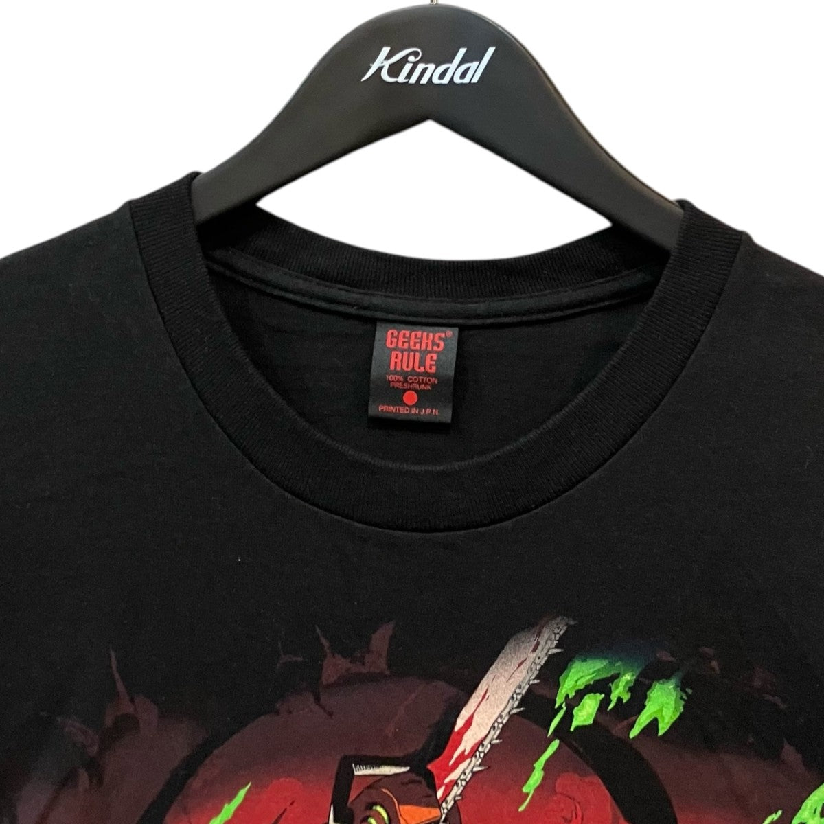 GEEKS RULE×チェンソーマン レゼ篇 CHAINSAW MAN The Movie Reze Arc 15 Silkscreen Printing LS T Shirt vol．02 プリントTシャツ 古着・中古-3枚目のアイテム画像