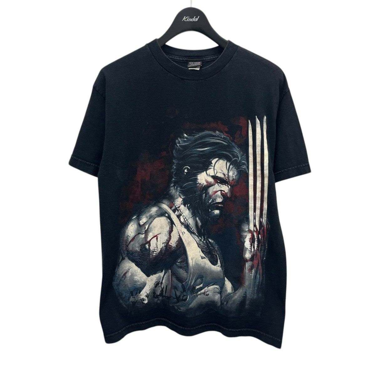 MARVEL vintageウルヴァリンプリントTシャツ 古着・中古-1枚目のアイテム画像