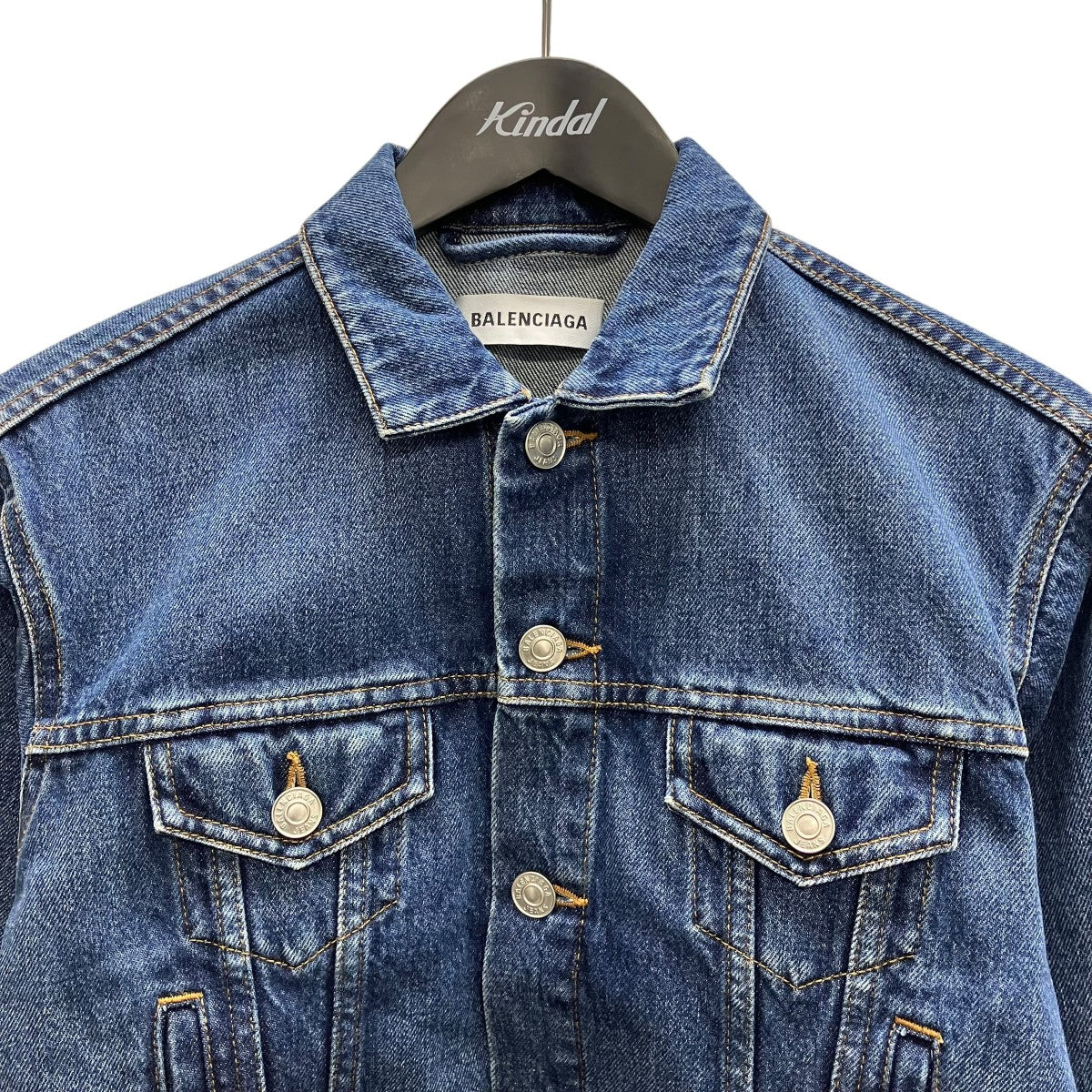 BALENCIAGA デニムジャケット 古着・中古-2枚目のアイテム画像