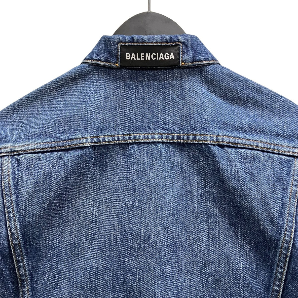 BALENCIAGA デニムジャケット 古着・中古-4枚目のアイテム画像