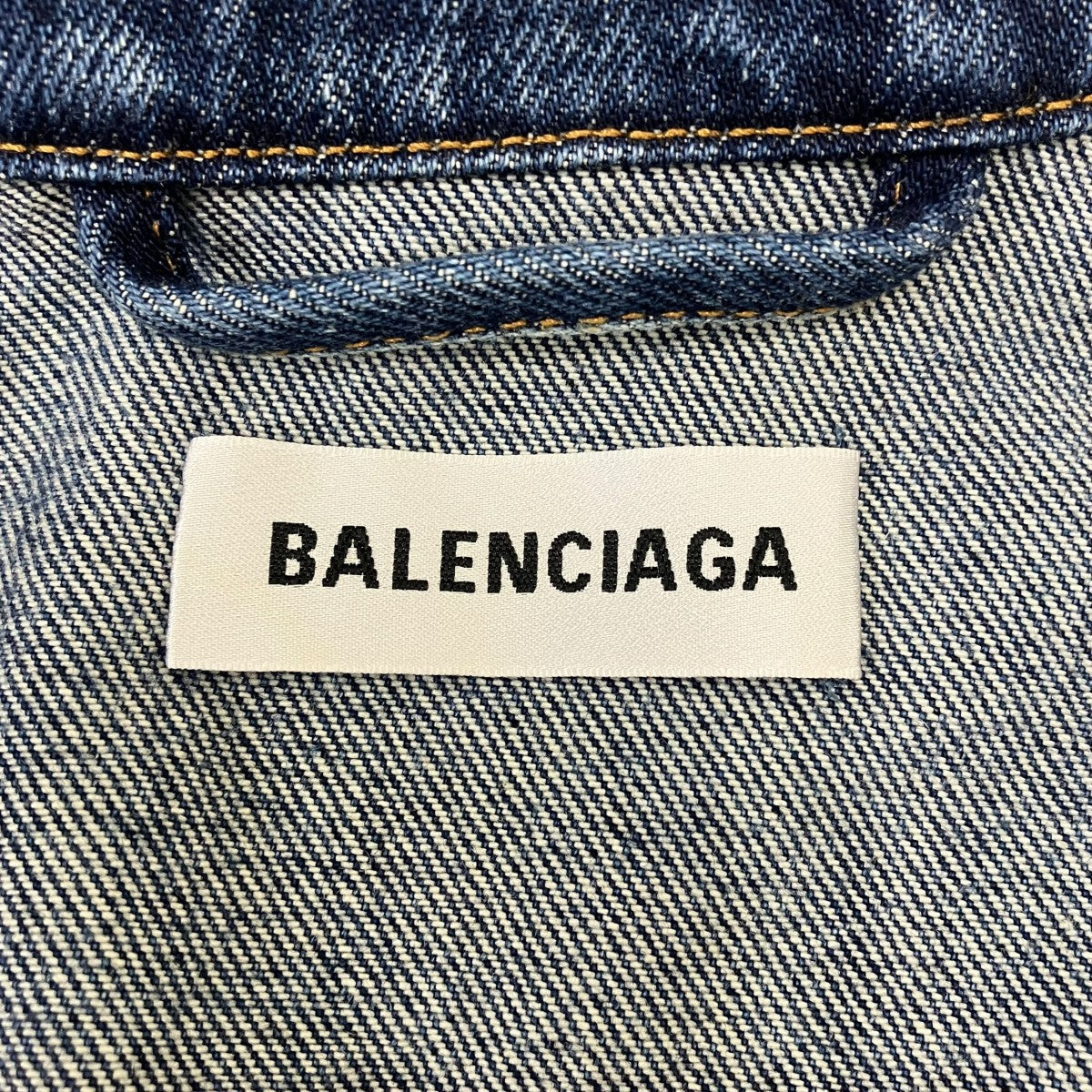 BALENCIAGA デニムジャケット 古着・中古-6枚目のアイテム画像
